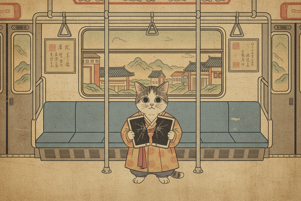 아이패드는 망가졌습니다